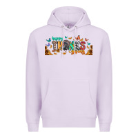 Lilac Happy thanksgiving Premium Hoodie - CowhideDigitalArt