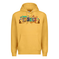Mustard Happy thanksgiving Premium Hoodie - CowhideDigitalArt