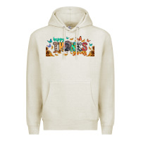 Oatmeal Heather Happy thanksgiving Premium Hoodie - CowhideDigitalArt