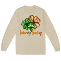 Feeling Lucky With Clover Long Sleeve Tee | Teevron