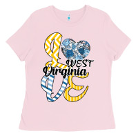 Bubblegum Pink Love West Virginia Ladies Tee - Bettercallsaul