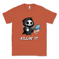 Copper killin' it shirt funny grim reaper halloween sarcasm Classic Tee - trangStudio