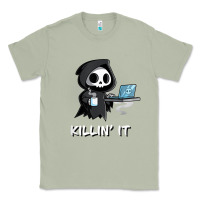 Matcha killin' it shirt funny grim reaper halloween sarcasm Classic Tee - trangStudio