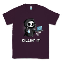 Plum killin' it shirt funny grim reaper halloween sarcasm Classic Tee - trangStudio