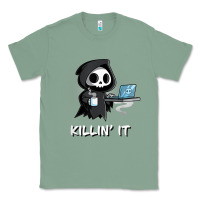 Sage killin' it shirt funny grim reaper halloween sarcasm Classic Tee - trangStudio