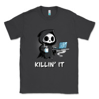 Smoke killin' it shirt funny grim reaper halloween sarcasm Classic Tee - trangStudio
