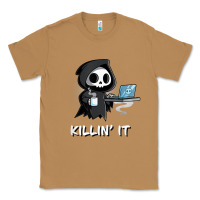 Toasted Coconut killin' it shirt funny grim reaper halloween sarcasm Classic Tee - trangStudio