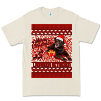 Bone Merry Christmas Labrador Retriever Premium Tee - Bettercallsaul