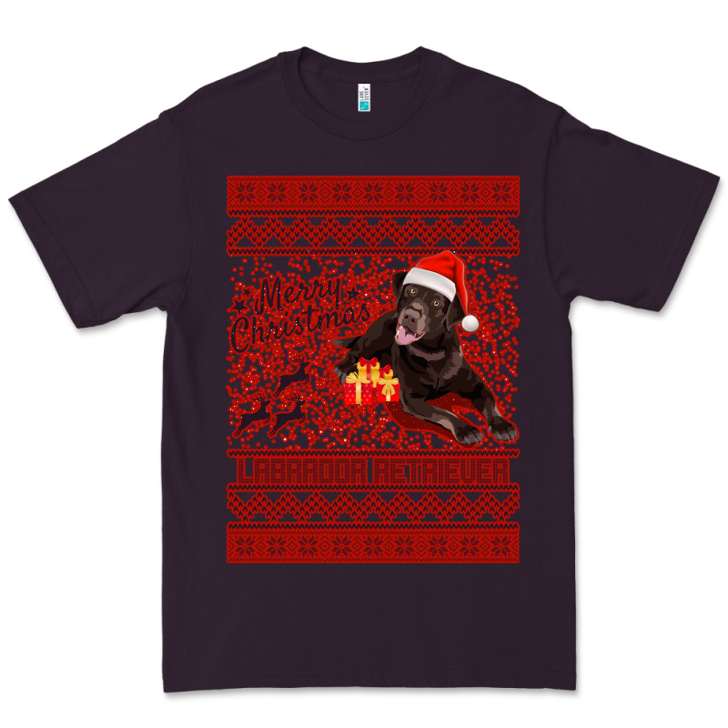 Merry Christmas Labrador Retriever Premium Tee by Bettercallsaul | Teevron