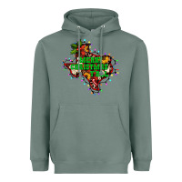 Sage merry Christmas y'all Texas map Heavyweight Hoodie - BarkalooDesign