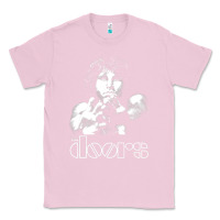 Bubblegum Pink Jim Morrison Classic Tee - trangStudio
