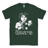 Sports Green Jim Morrison Classic Tee - trangStudio
