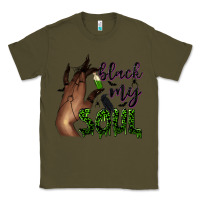 Army Green Black my soul Classic Tee - NancyCooperArtShop
