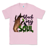 Bubblegum Pink Black my soul Classic Tee - NancyCooperArtShop
