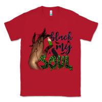 Red Black my soul Classic Tee - NancyCooperArtShop