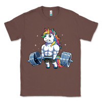 Chestnut Unicorn Weightlifting T Fitness Gym Deadlift Rainbow Gifts Party Men W Classic Tee - trangStudio
