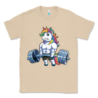Mushroom Unicorn Weightlifting T Fitness Gym Deadlift Rainbow Gifts Party Men W Classic Tee - trangStudio