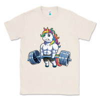 Natural Unicorn Weightlifting T Fitness Gym Deadlift Rainbow Gifts Party Men W Classic Tee - trangStudio