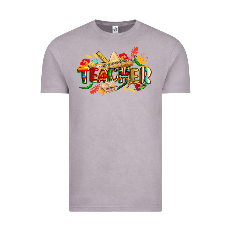 Cinco De Mayo Teacher Vintage Tee by CowGirlArtShop | Teevron