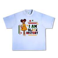 Grape Ice i am black history black girl peekaboo juneteenth Urban Heavy Tee - CowGirlArtShop