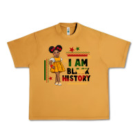 Peanut Butter i am black history black girl peekaboo juneteenth Urban Heavy Tee - CowGirlArtShop
