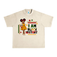 Sandshell i am black history black girl peekaboo juneteenth Urban Heavy Tee - CowGirlArtShop