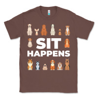 Chestnut Dog Funny S It Happens Pet Sitting Design Classic Tee - trangStudio