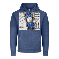 Vintage Denim volleyball mom blue mother's day Vintage Hoodie - CowGirlArtShop
