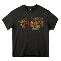 Asphalt caffeine queen Heavy Core Tee - BarkalooDesign