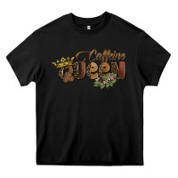 Black caffeine queen Heavy Core Tee - BarkalooDesign