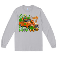 Moon Dust St. Patrick's Loads of luck with gnome Long Sleeve Tee - HowdyJamesFarm