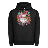 Pigment Black merry christmas santa Urban Hoodie - AdoDesignShop