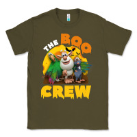Army Green booba the boo crew halloween costume for kids boys girls Classic Tee - trangStudio