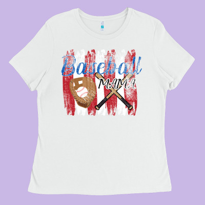 Baseball Mom Ladies Tee Designed By Bettercallsaul