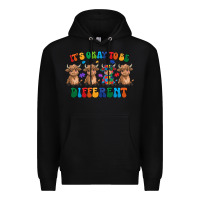 Its Okay To Be Different Premium Hoodie | Teevron