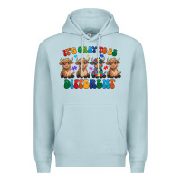 Blue Mist Its Okay To Be Different Premium Hoodie - CowhideDigitalArt