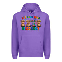 Purple Its Okay To Be Different Premium Hoodie - CowhideDigitalArt