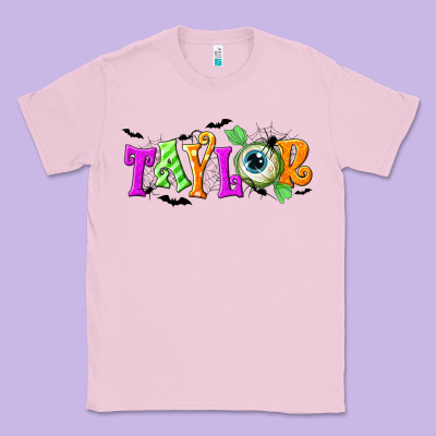 Personalized Halloween Classic Tee Designed By Nancycooperartshop