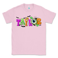 Bubblegum Pink Personalized Halloween Classic Tee - NancyCooperArtShop