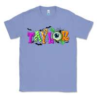 Colony Blue Personalized Halloween Classic Tee - NancyCooperArtShop