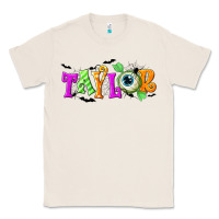 Natural Personalized Halloween Classic Tee - NancyCooperArtShop