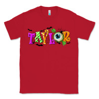 Red Personalized Halloween Classic Tee - NancyCooperArtShop