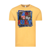 Vintage Mustard 4th of july Vintage Tee - CowGirlArtShop