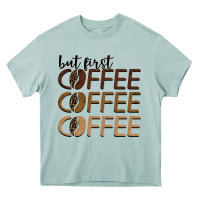 Arona but first coffee coffee coffee Heavy Core Tee - BarkalooDesign