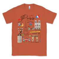 Copper paris bonjour eiffel tower paris lover paris traveling vacay Classic Tee - trangStudio