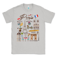 Moon Dust paris bonjour eiffel tower paris lover paris traveling vacay Classic Tee - trangStudio