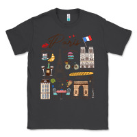 Smoke paris bonjour eiffel tower paris lover paris traveling vacay Classic Tee - trangStudio