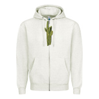 Saguaro Cactus Zipper Hoodie | Teevron