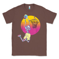 Chestnut basketball player halloween pumpkin skeletons kids boys Classic Tee - trangStudio