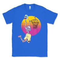 True Royal basketball player halloween pumpkin skeletons kids boys Classic Tee - trangStudio